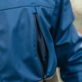 Pánská cyklistická bunda Northwave Easy Out Softshell tmavě modrá / lesní zelená 12