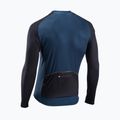 Pánský cyklistický dres Northwave Blade 4 LS tmavě modrý / černý 2