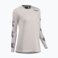 Dámský cyklistický dres Longsleeve Northwave Xtrail light grey/dark purple