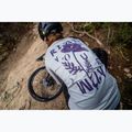 Dámský cyklistický dres Longsleeve Northwave Xtrail light grey/dark purple 6