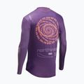 Pánský cyklistický dres Longsleeve Northwave Edge 2 dark purple/orange 2