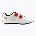 Pánské cyklistické tretry Northwave Revolution white/red fluo 8
