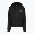 Dámská teplákovka EA7 Emporio Armani Train Visibility Zip black / silver 3