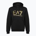 Pánská mikina EA7 Emporio Armani Train Logo Series Big Logo Hoodie black