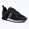 Boty EA7 Emporio Armani Black & White Laces black / white