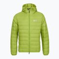 Pánská bunda EA7 Emporio Armani Train Core Id Down Light Jacket Hoodie macaw green