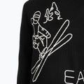 Pánský svetr EA7 Emporio Armani Mountain Apres Ski Embroidery Knitted black / bianco emb 4