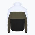 Pánská lyžařská bunda EA7 Emporio Armani Ski Kitzbuhel Protectum7 Colorblock white / black / grape leaf 7