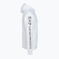 Pánská mikina Emporio Armani EA7 Train Logo Series Extended Logo Hoodie Fz white / black 3