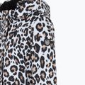 Dámská lyžařská bunda EA7 Emporio Armani Ski Kitzbuhel Softshell fancy white animalier 3