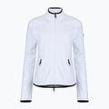 Dámská lyžařská mikina EA7 Emporio Armani Ski Cortina Powerstretch Fz white
