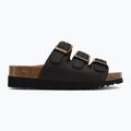 Dámské pantofle Scholl Rio Wedge Ad Med dark brown 2