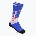 Lyžařské ponožky Colmar Freetime abyss blue/white/rac