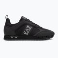 Boty EA7 Emporio Armani Black & White Carbon triple black / silver logo 2