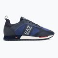Boty EA7 Emporio Armani Black & White Suede sky captain / deep cobal / mineral 2