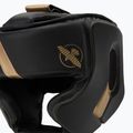Boxerská helma Hayabusa T3 Headgear black/gold 4