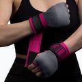 Gelové bandáže Hayabusa Quick Gel Hand Wraps grey/pink 6