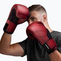 Boxerské rukavice Hayabusa S4 Leather red 9