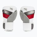 Boxerské rukavice Hayabusa T3 white/red 2