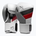 Boxerské rukavice Hayabusa T3 white/red