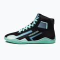 Boxerské boty Hayabusa Surge black/cyan 2