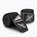 Boxerské bandáže Hayabusa Perfect Stretch Youth Boxing Hand Wraps 450 cm black