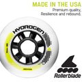 Kolečka na inline brusle Rollerblade Hydrogen 84MM/85A 8 pcs. white 3