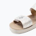 Juniorské sandály Geox Costarei silver 7