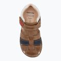 Dětské sandály Geox Macchia caramel 5