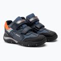 Juniorské boty  Geox Baltic Abx navy/blue/orange 4