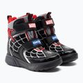 Juniorské boty  Geox Sveggen Abx black/red 4