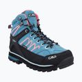 Dámské trekové boty CMP Moon Mid WP teal/red fluo