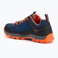 Juniorské boty CMP Rigel Low Wp b. blue / arancio 3