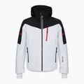 Pánská lyžařská bunda CMP 35W0077 Zip Hooded white