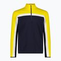 Pánská mikina CMP 35L0507 Sweat black/blue/winter sun