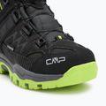 Dětské trekové boty CMP Kiruna Mid Fitgo Fleece Wp lead/acid 7