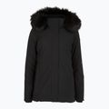 Dámská zateplená bunda CMP 35K3626F Zip Hood Synthetic Fur black