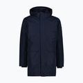 Pánská nepromokavá bunda CMP 35K3737 Parka Zip Hood black/blue/winter sun 6