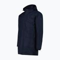 Pánská nepromokavá bunda CMP 35K3737 Parka Zip Hood black/blue/winter sun 8
