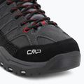 Juniorské trekové boty CMP Rigel Mid Wp grey/ferrari 7