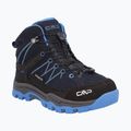 Juniorské trekové boty CMP Rigel Mid Wp B.Blue/Bluestone/Royal Blue 8