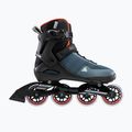 Pánské kolečkové brusle Rollerblade Sirio 80 orion blue/spicy orange 2