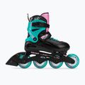 Dětské kolečkové brusle Rollerblade Fury black sea/green 2