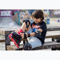 Dětské kolečkové brusle s chrániči Rollerblade Fury Combo Jr black/red 6