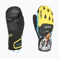 Lyžařské rukavice Level Race Replica Mitt yellow/blue