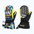 Dětské lyžařské rukavice  Level Junior Mitt yellow/blue