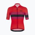 Pánský cyklistický dres Santini Ecosleek Bengal červená 2S94475CESLKBENGRSS