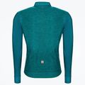Pánské cyklistické tričko Santini Colore Winter LS zelené 2W216075RCOLORPUR0TE 2