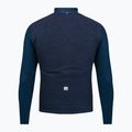 Pánská cyklistická mikina Santini Colore Puro Thermal Jersey námořnictvo 3W216075RCOLORPURO 2