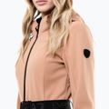 Dámská lyžařská kombinéza EA7 Emporio Armani Pure Softshell Jumpsuit mocha mousse 3